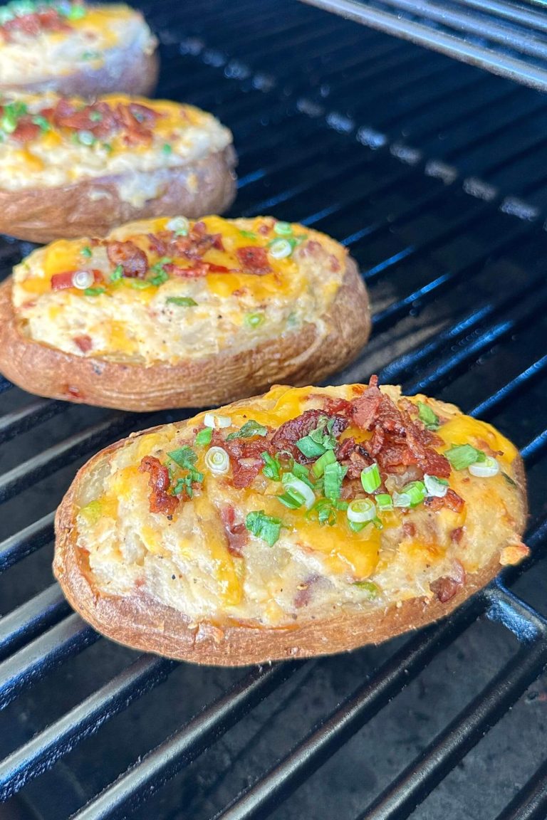 How to Make Smoked Twice Baked Potatoes on the Grill