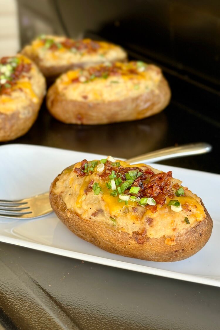 How to Make Smoked Twice Baked Potatoes on the Grill