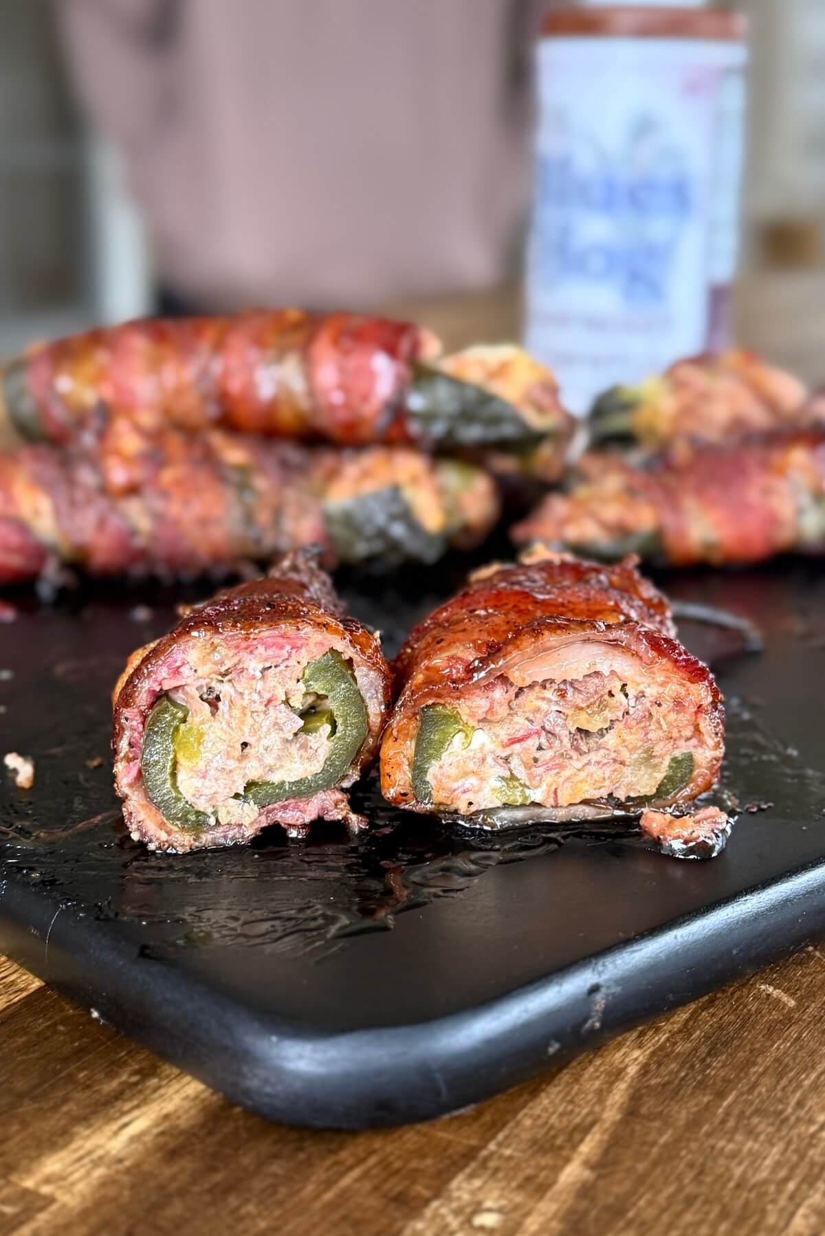 Brisket Stuffed Poblano Peppers
