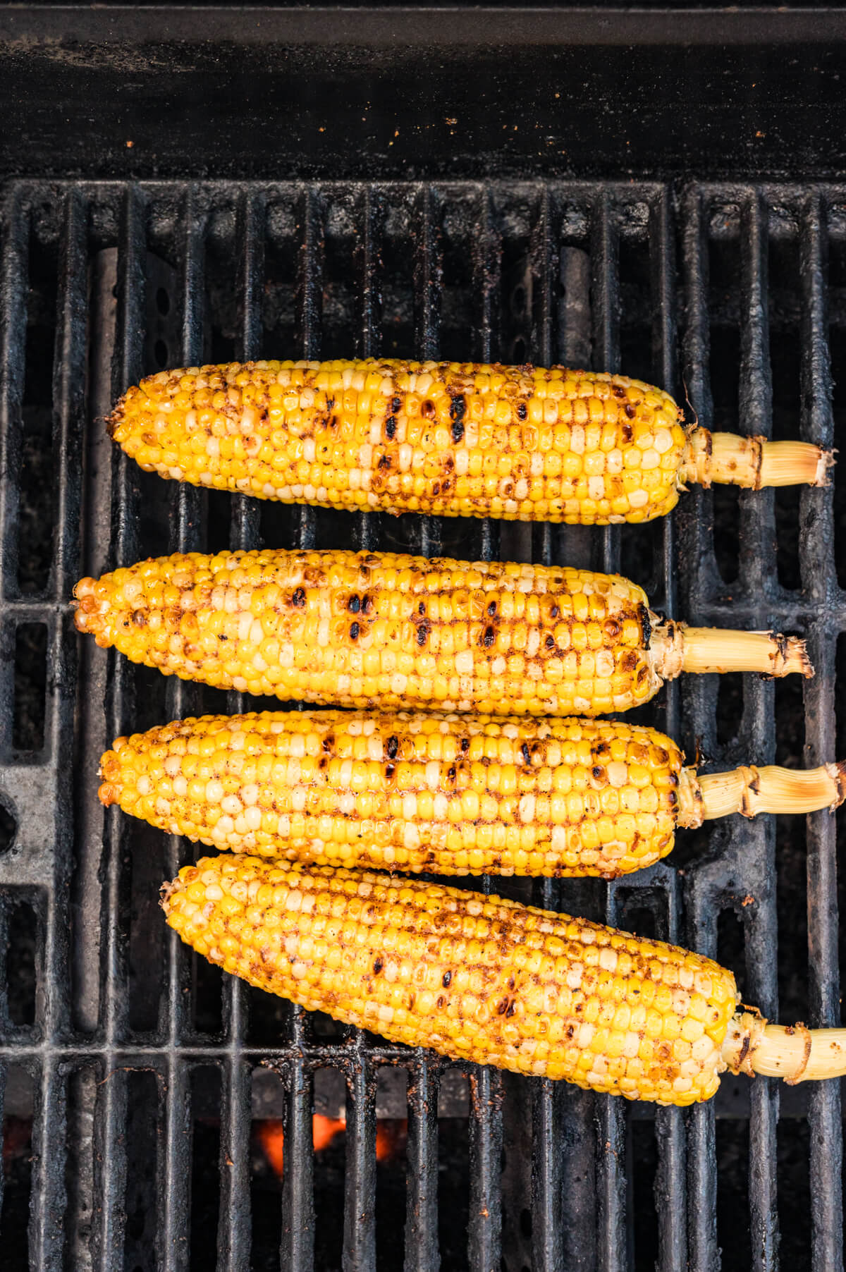 grilled corn on the cob with seasoned butter