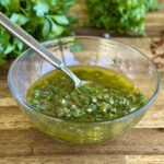 chimichurri in a bowl
