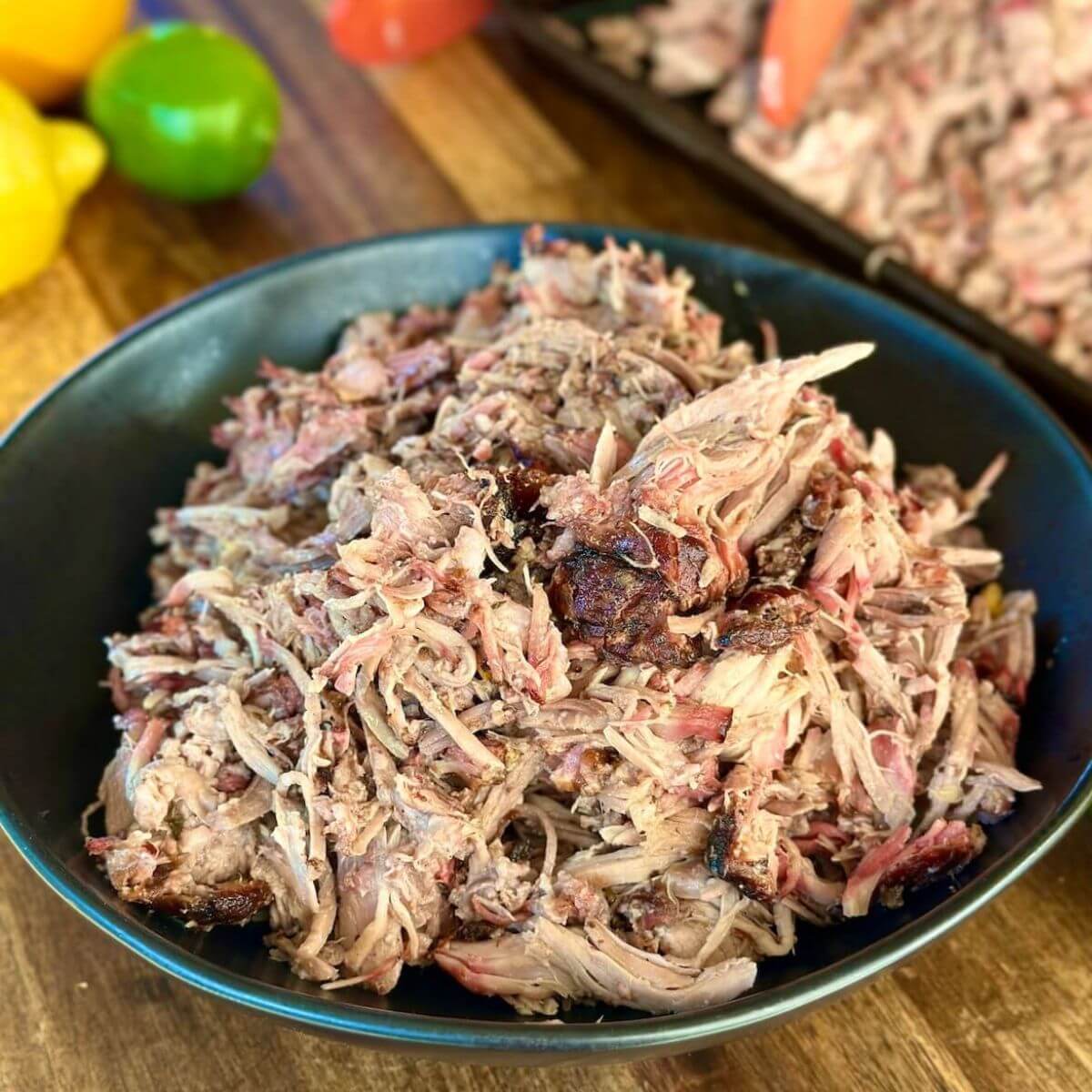 smoked mojo pulled pork