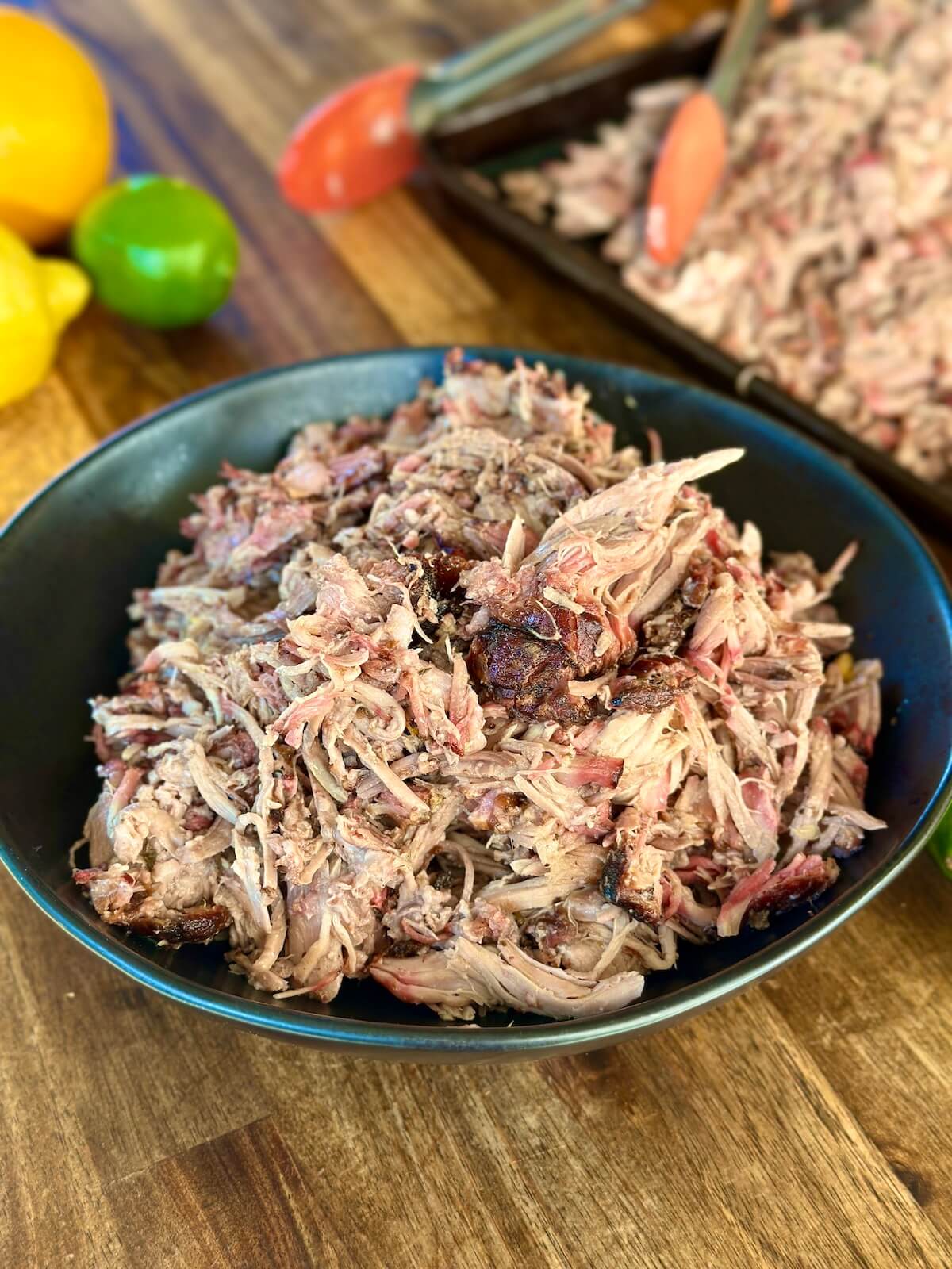 smoked mojo pulled pork