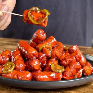 hot dog burnt ends
