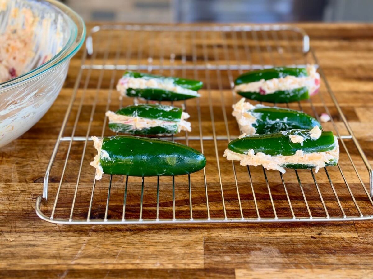 pimento cheese stuffed jalapeno peppers